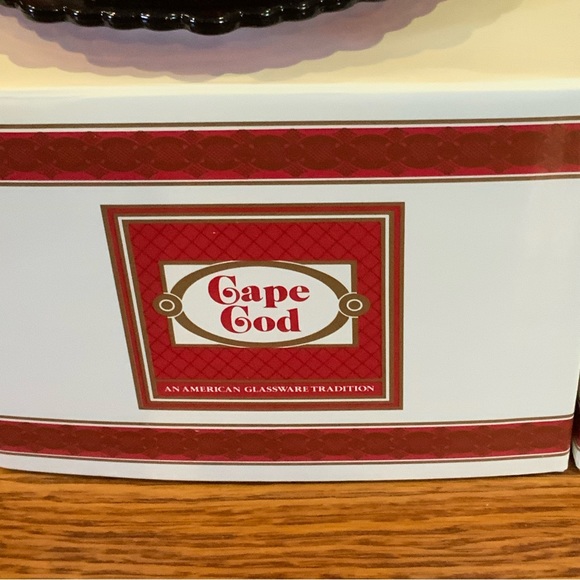 Cape Cod Cup and Saucer Ruby Red Set of 2 NOS #M - Picture 4 of 8